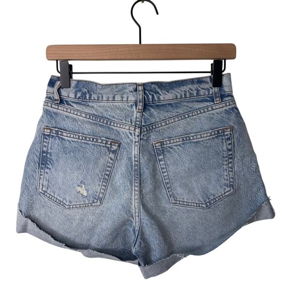 REFORMATION Charlene High Rise Jean Shorts Size 26 - Picture 2 of 6